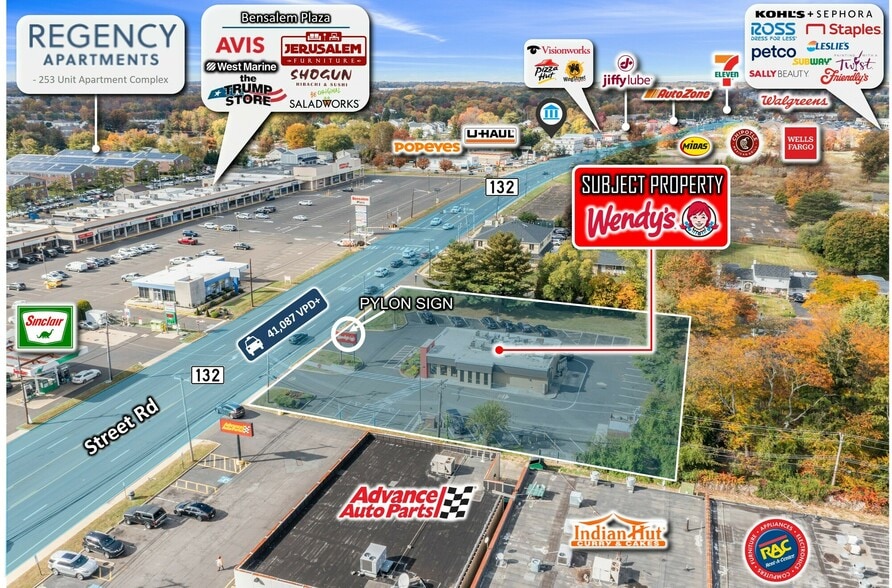 More Photos Of 2041 Street Rd, Bensalem Fast Food For Sale