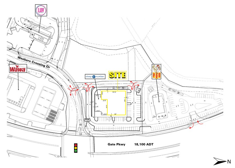 More Photos Of 4838 Gate Pky, Jacksonville General Retail For Lease