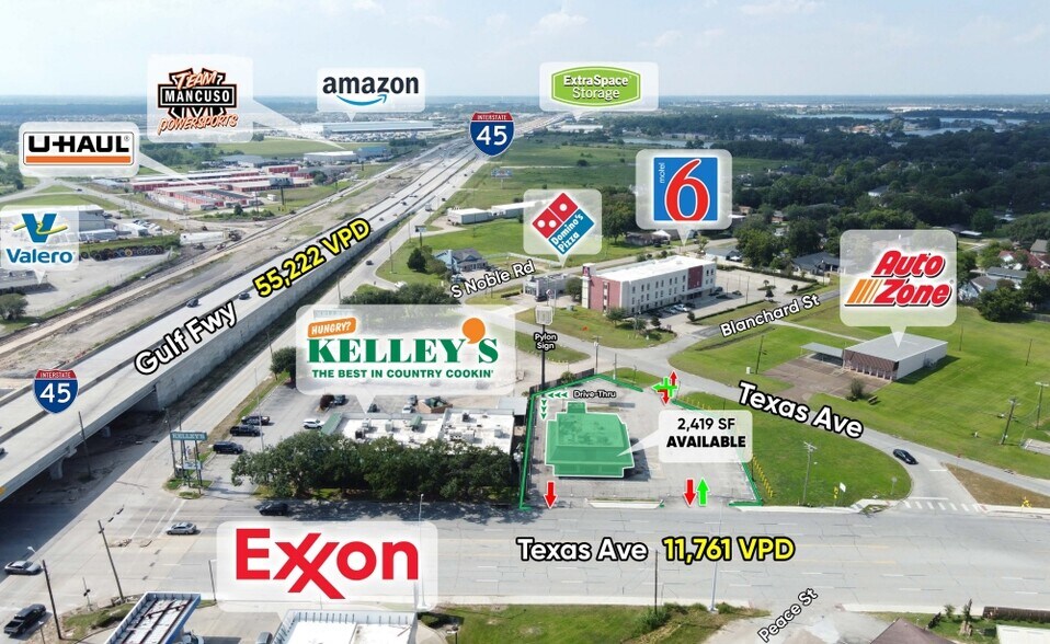 More Photos Of 4308 Texas Ave, La Marque Fast Food For Lease