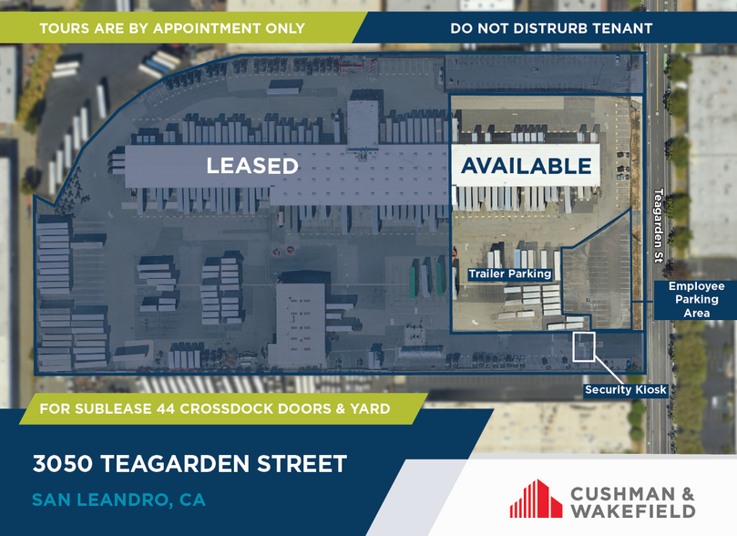 Primary Photo Of 3050 Teagarden St, San Leandro Truck Terminal For Lease