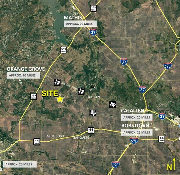 More Photos Of CR 48, 54.166 AC, Robstown Land For Sale