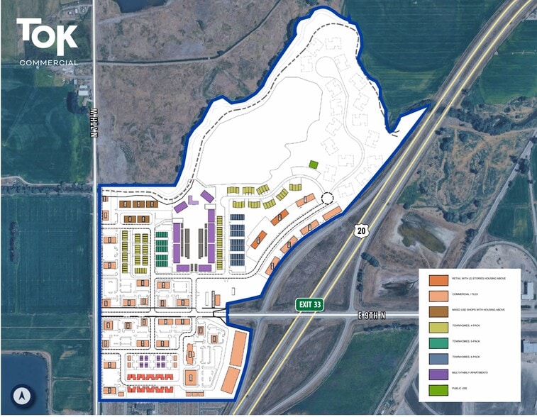 Primary Photo Of US Highway 20 & ID Highway 33 Interchange, Sugar City Land For Lease