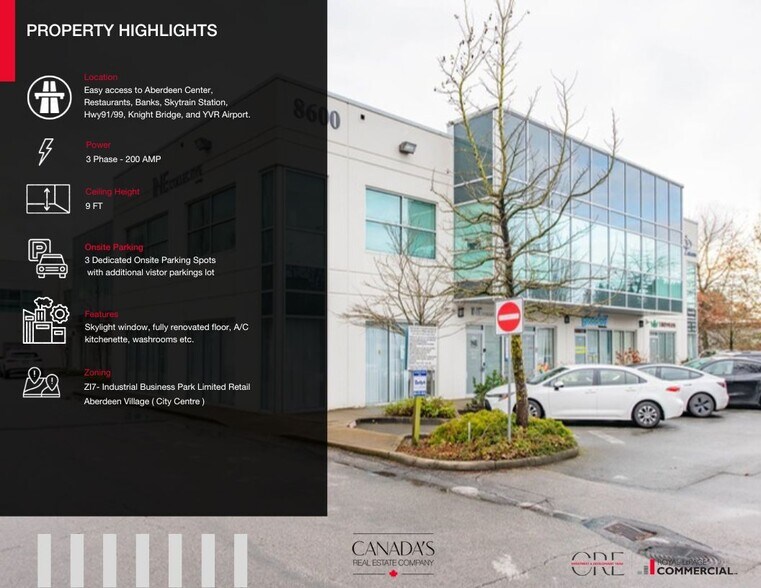 More Photos Of 8600 Cambie Rd, Richmond Office For Sale