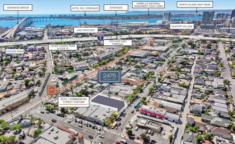 Primary Photo Of 2475-2477 Imperial Ave, San Diego General Retail For Sale