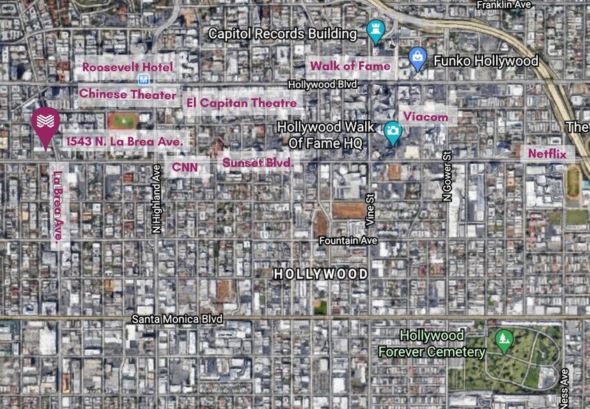 More Photos Of 1523-1543 N La Brea Ave, Los Angeles Restaurant For Lease