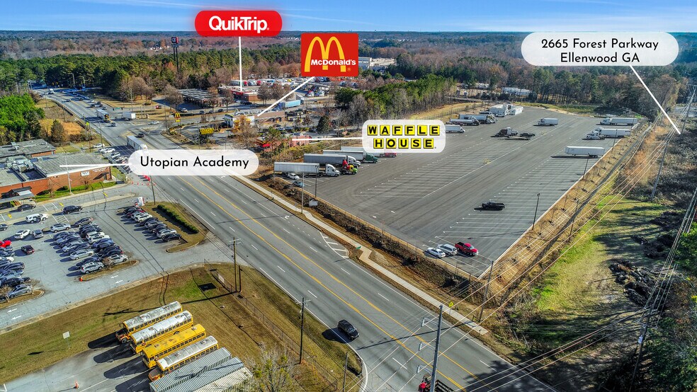 More Photos Of 2665 Forest Pky, Ellenwood Land For Sale