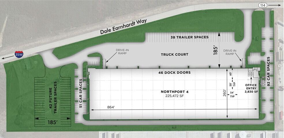 More Photos Of 4000 Dale Earnhardt Way, Northlake Distribution For Lease