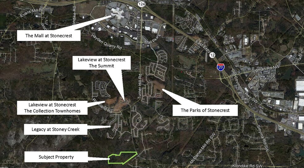 3967 McDaniel Mill Rd SW, Stonecrest, GA 30038 Land For Sale