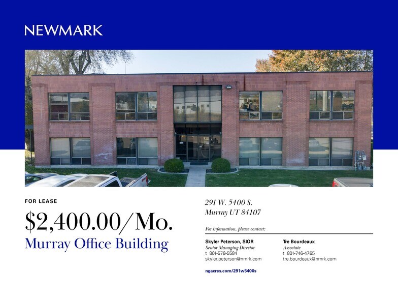 More Photos Of 291 W 5400 S, Murray Office For Lease