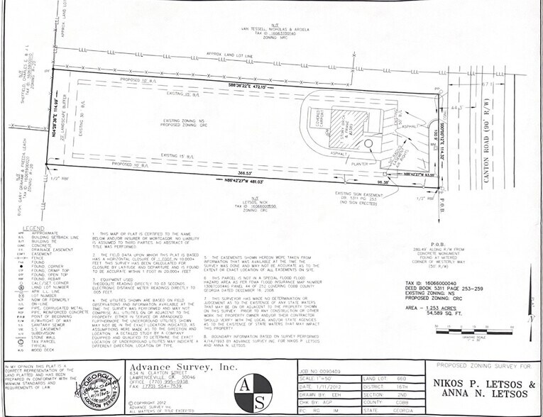 More Photos Of 2387 Canton Rd, Marietta Land For Sale