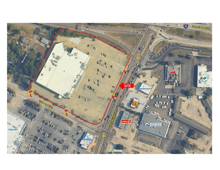 Primary Photo Of 2950 College Dr, Baton Rouge Supermarket For Lease