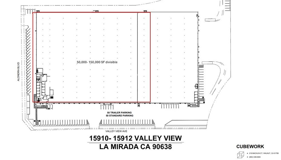 More Photos Of 15910-15912 Valley View Ave, La Mirada Warehouse For Lease