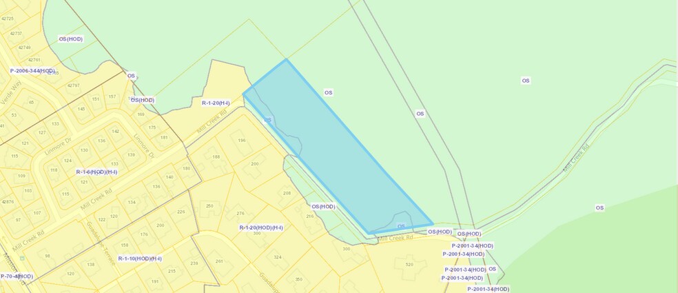Primary Photo Of Mill Creek Rd, Fremont Land For Sale