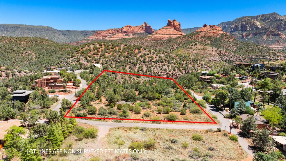 More Photos Of E of Jordan Road at the NEC Wilson Canyon Road, Sedona Land For Sale