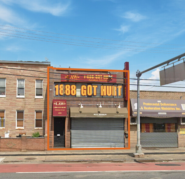 Primary Photo Of 455-457 Utica Ave, Brooklyn Storefront Retail Office For Sale