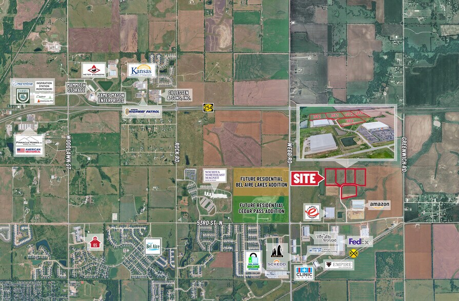 More Photos Of 5400 Blk. N. Sunflower Ct, Bel Aire Land For Lease