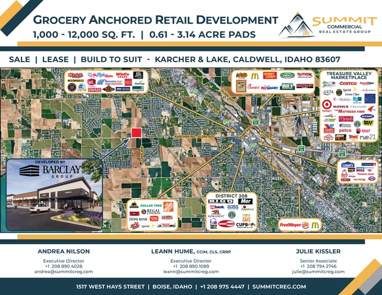 More Photos Of Karcher Rd & Lake Ave, Caldwell General Retail For Lease