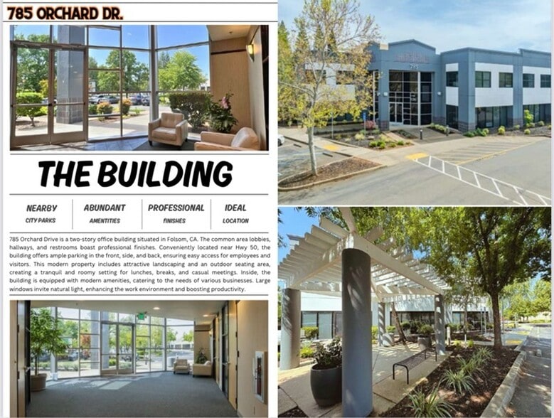 More Photos Of 785 Orchard Dr, Folsom Office For Lease