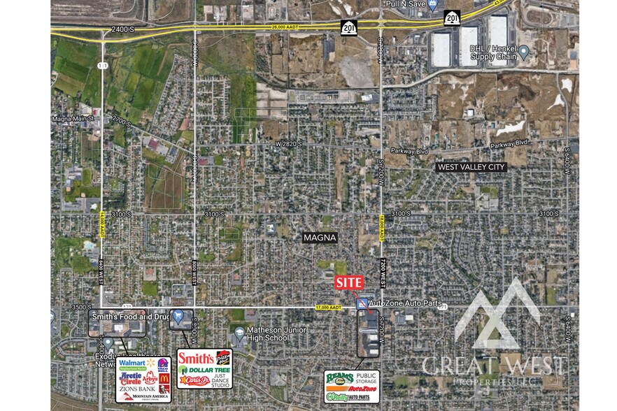 More Photos Of 7235 W 3500 S, Magna Land For Lease