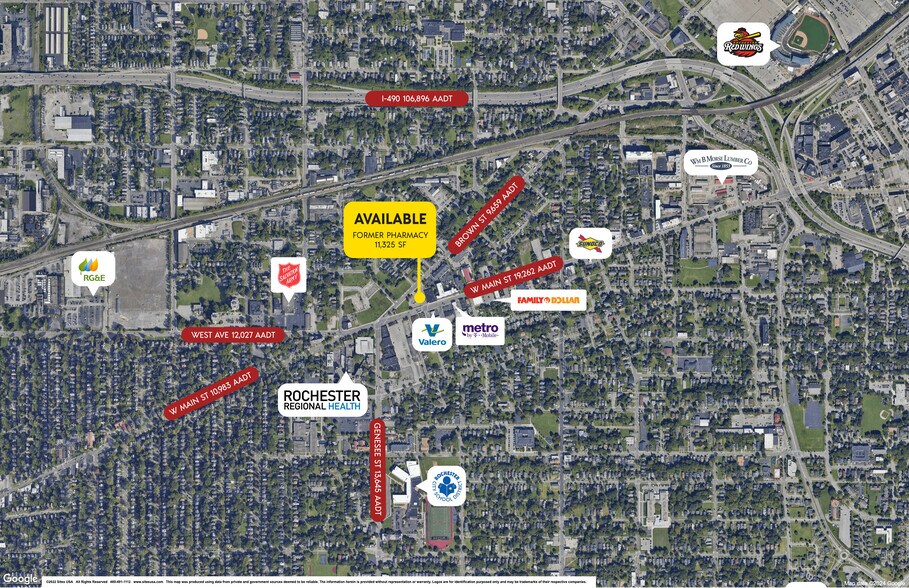 More Photos Of 792 W Main St, Rochester General Retail For Sale