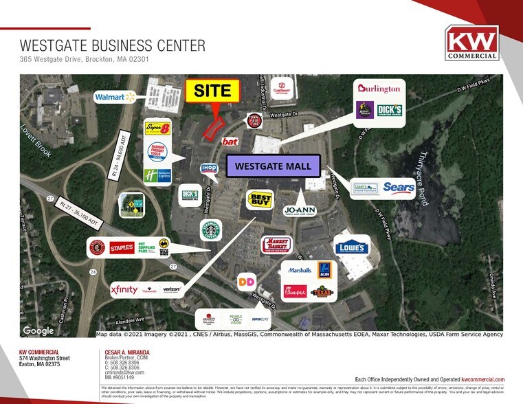 More Photos Of 365 Westgate Dr, Brockton Office For Lease