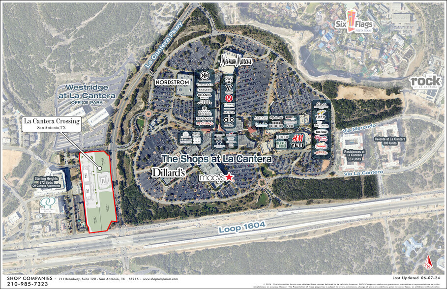 Primary Photo Of NWQ of La Cantera Pky & Loop 1604, San Antonio General Retail For Lease