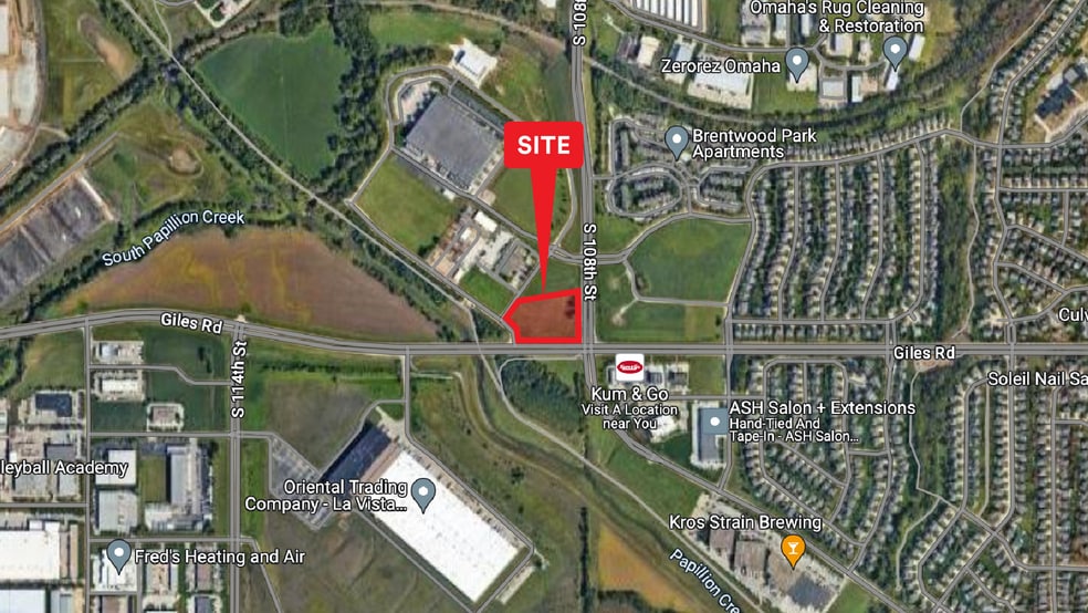 More Photos Of 108th & Giles (NWC) St @ Giles, La Vista Land For Sale