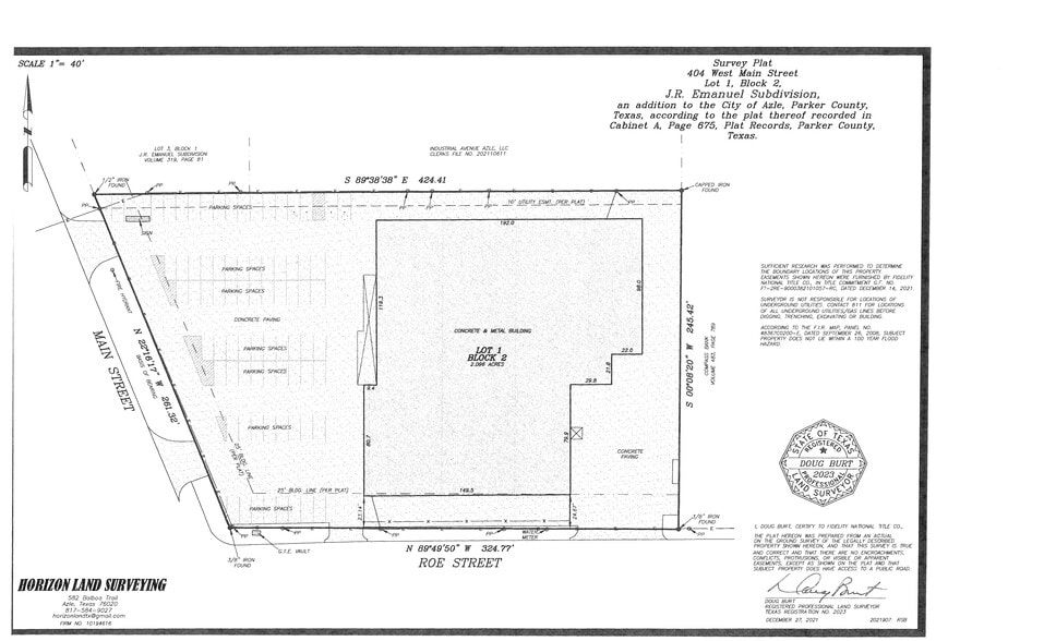 More Photos Of 404 W Main St, Azle Freestanding For Sale
