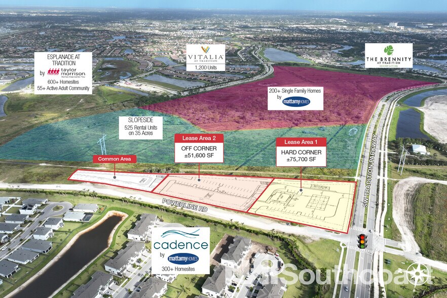 Primary Photo Of SW Tradition Pkwy & Powerline Rd, Port Saint Lucie Land For Lease