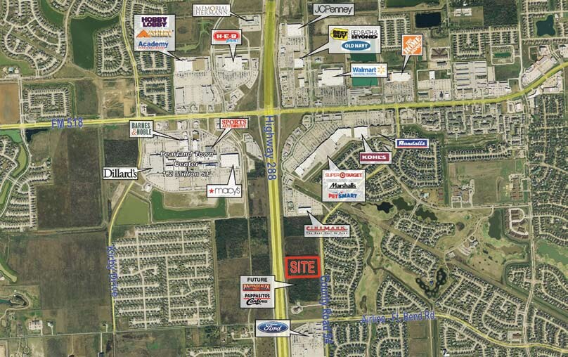 More Photos Of Highway 288, Pearland Land For Sale