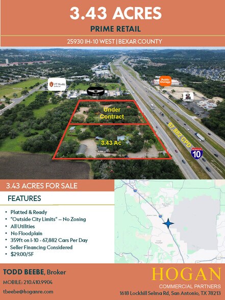 Primary Photo Of 25920 Interstate 10 W, Boerne Land For Sale
