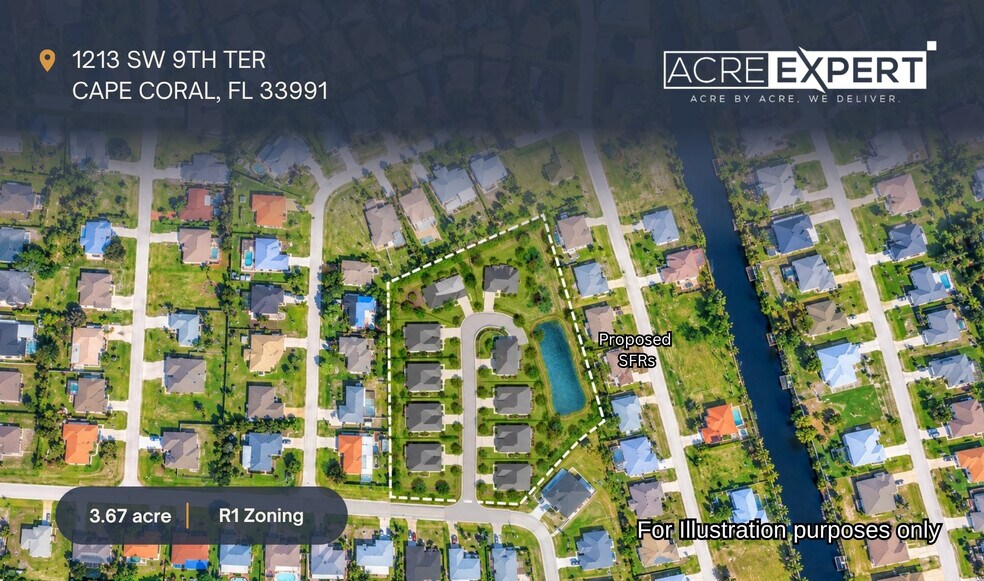 More Photos Of 1213 9th Ter, Cape Coral Land For Sale