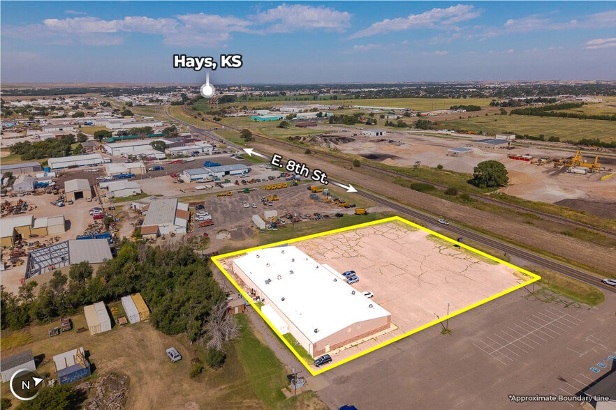 Primary Photo Of 2350 E 8th St, Hays Freestanding For Sale