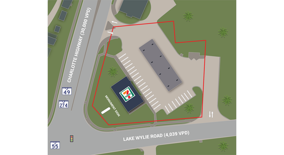 More Photos Of 5990 Charlotte Hwy, Lake Wylie Convenience Store For Sale