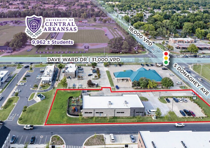 More Photos Of 815 S Donaghey Ave, Conway Office For Sale