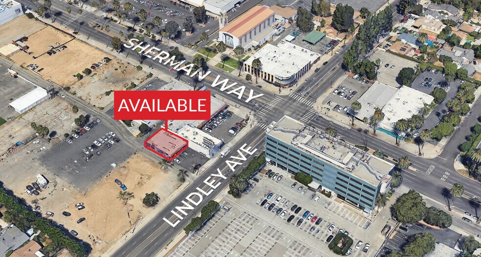 More Photos Of 7137-7147 Lindley Ave, Reseda Storefront For Lease