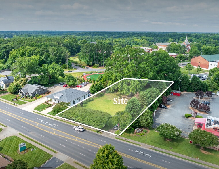 Primary Photo Of 527 W John St, Matthews Land For Sale