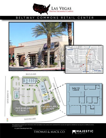 Primary Photo Of 6020 Badura Ave, Las Vegas Storefront Retail Residential For Lease
