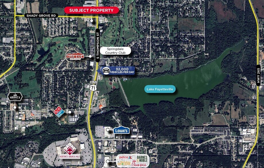 More Photos Of 4400 S Thompson St, Springdale Freestanding For Lease