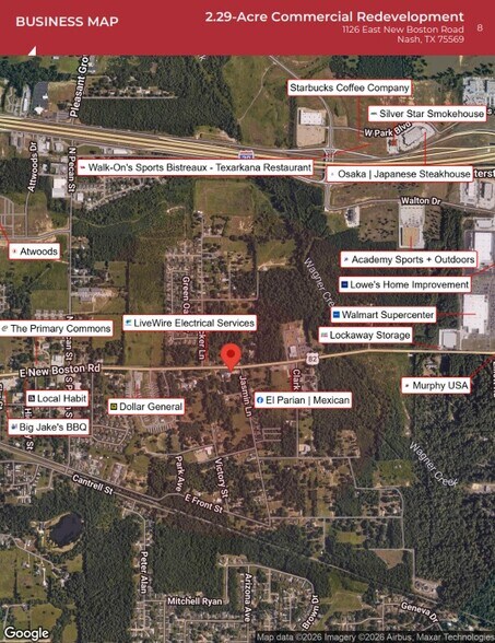 More Photos Of 1126 E New Boston Rd, Nash Land For Sale