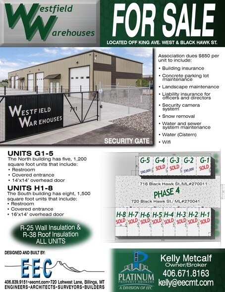 More Photos Of 720 Blackhawk St, Billings Warehouse For Sale