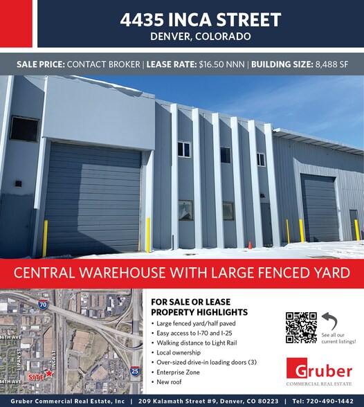 Primary Photo Of 4435 Inca St, Denver Warehouse For Lease