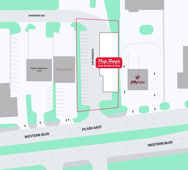 More Photos Of 3921 Western Blvd, Raleigh Auto Repair For Sale