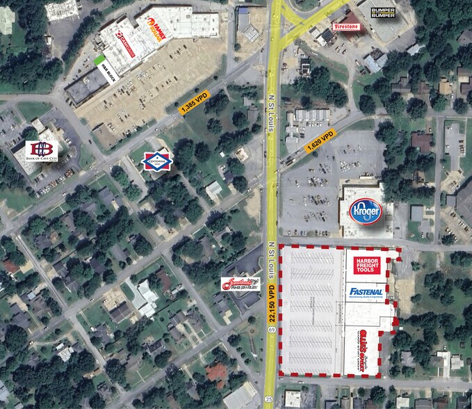 More Photos Of 425-475 S Saint Louis St, Batesville General Retail For Sale
