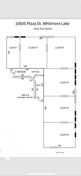 More Photos Of 10505 Plaza Dr, Whitmore Lake Manufacturing For Lease