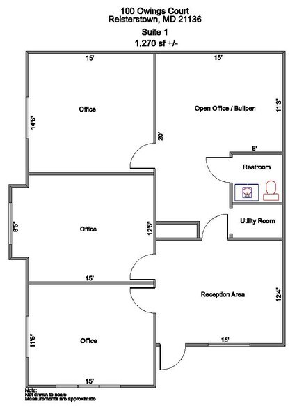 More Photos Of 100 Owings Ct, Reisterstown Office For Lease