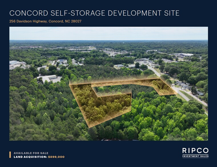 Primary Photo Of 256 Davidson Hwy, Concord Land For Sale