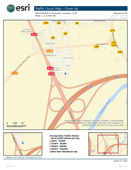 More Photos Of 2850 N Market St, Shreveport General Retail For Sale