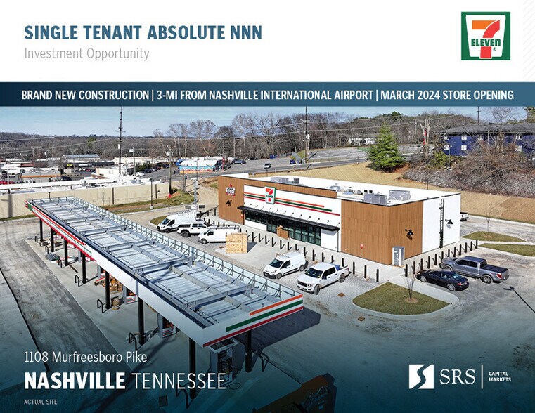 Primary Photo Of 1108 Murfreesboro Pike, Nashville Service Station For Sale