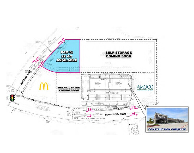More Photos Of Bay Area Blvd & League City Parkway, League City Land For Sale